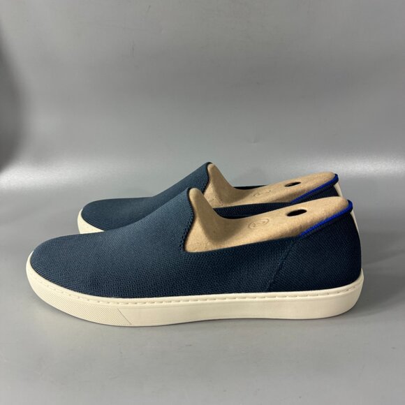 New Rothy's Navy Blue The Original Slip On Sneaker Shoes, Women's Size 13 - Picture 5 of 13